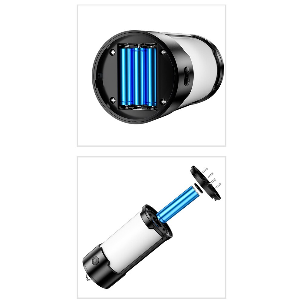 Cheap Goat Tents Portable Camping Lantern USB Type C Recharge IPX4 Waterproof Emergency Light Flashlight Bulb Tent Lamp for Outdoor Power Bank   